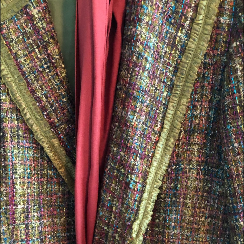 Blazer and scarf